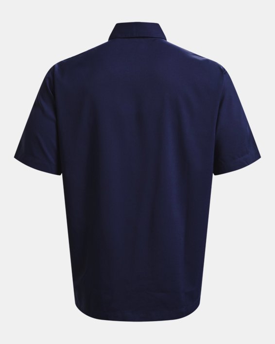 Men's UA Motivator Coach's Button Up Shirt, Blue, pdpMainDesktop image number 7